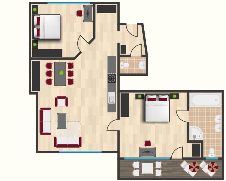 리즐런 Haus Haberstock 아파트 외부 사진